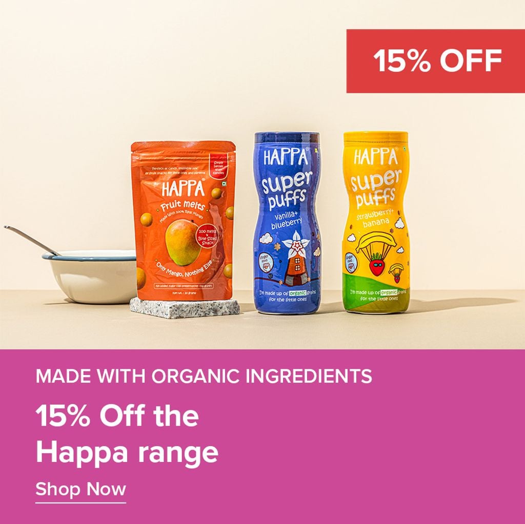 15% Off Happa Range 